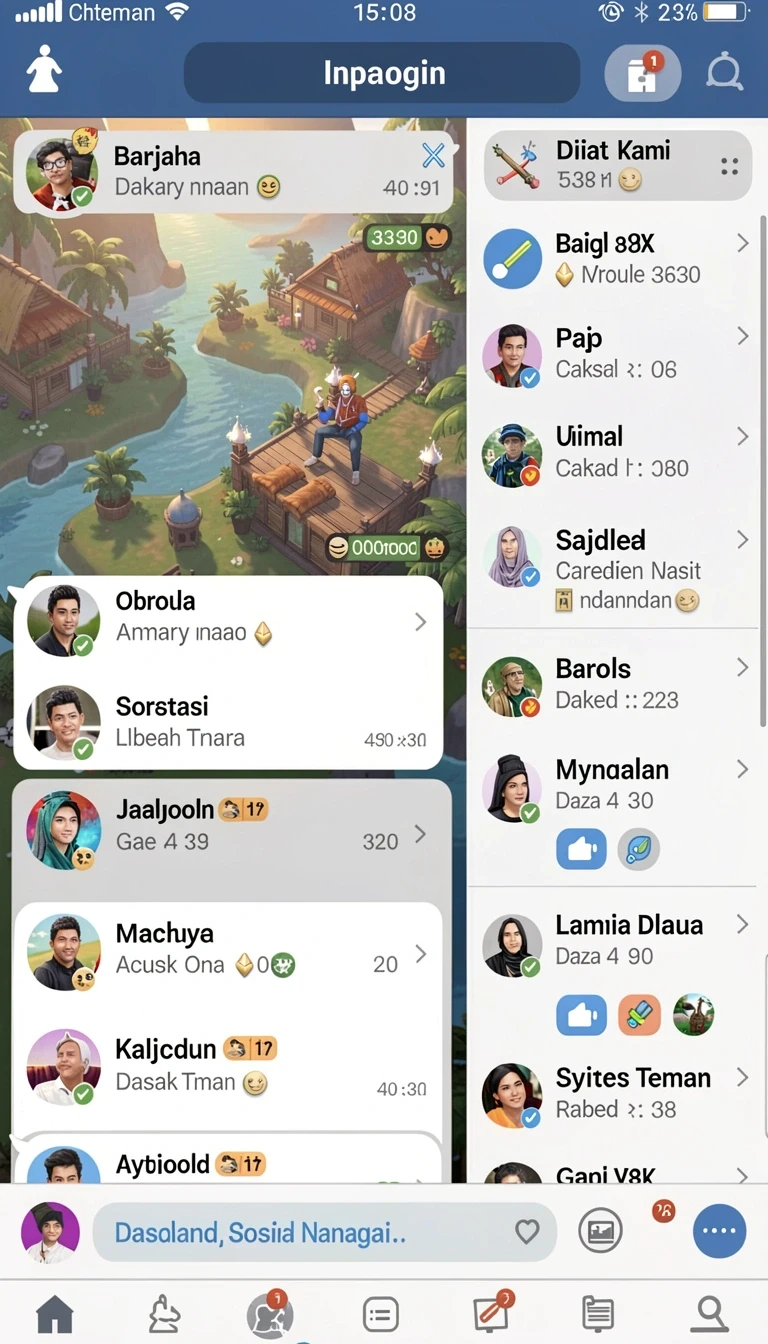 Beragam pilihan permainan menarik dalam aplikasi Download 77ag APK untuk Android.