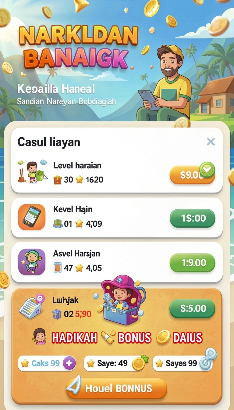 Beragam pilihan permainan menarik dalam aplikasi Review Aplikasi v87.